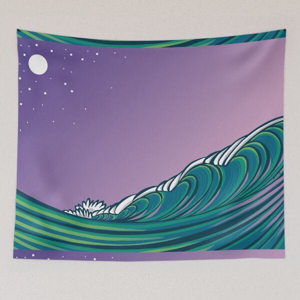 Item preview, Pale Night Surf designed and sold by CirsiumArts.