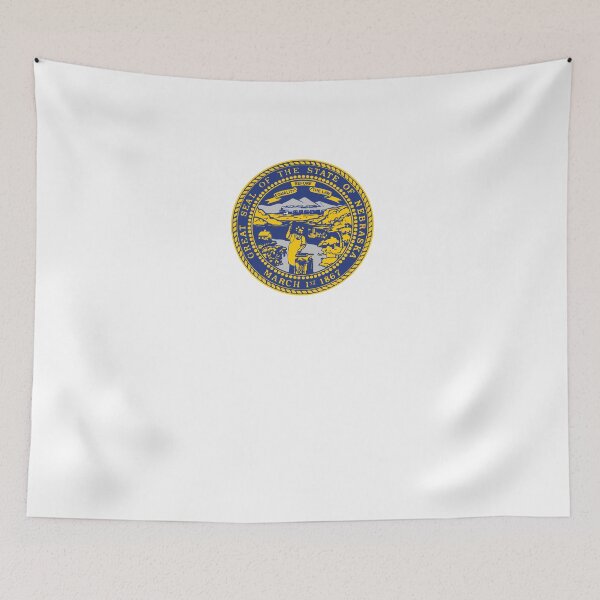 Item preview, US States Flag Nebraska designed and sold by fungear.