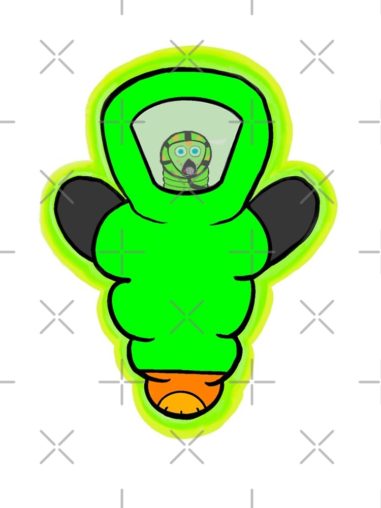 Thumbnail 4 von 4, iPhone-Hülle, Kenny the HazWorm - Grün mit Maske designt und verkauft von SkullyCXV.