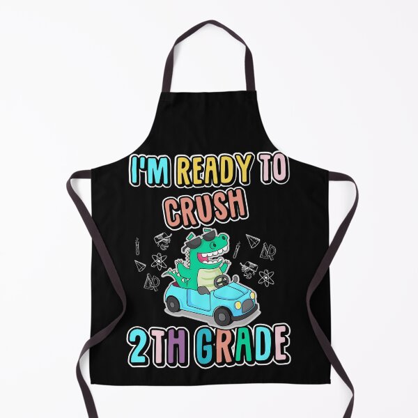 Item preview, I'm ready to crush 2th Grade T-Shirt dino driving car Kids designed and sold by QUEEN-WIVER.