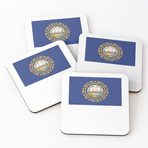 Item preview, US States Flag New Hampshire designed and sold by fungear.