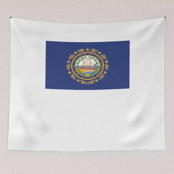 Item preview, US States Flag New Hampshire designed and sold by fungear.