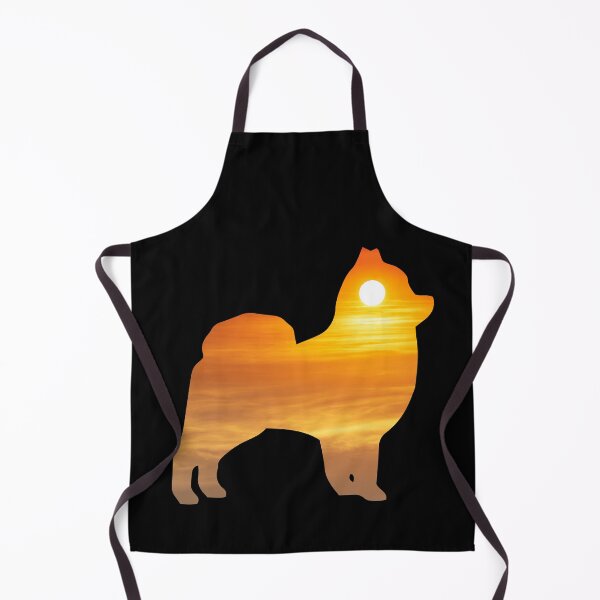Artikelvorschau, Pommerschen Hund Silhouette Sonnenaufgang entworfen und verkauft von alaechamlal.