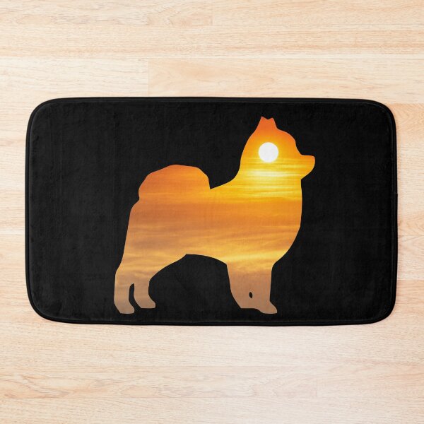 Item preview, Pomeranian Dog Silhouette Sunrise designed and sold by alaechamlal.