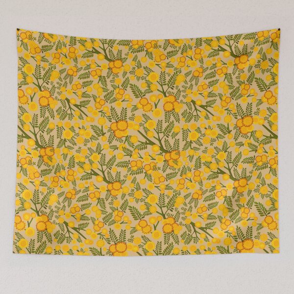 Item preview, Summer Wattle Garden - Retro Palette  designed and sold by Sketchbook Designs.