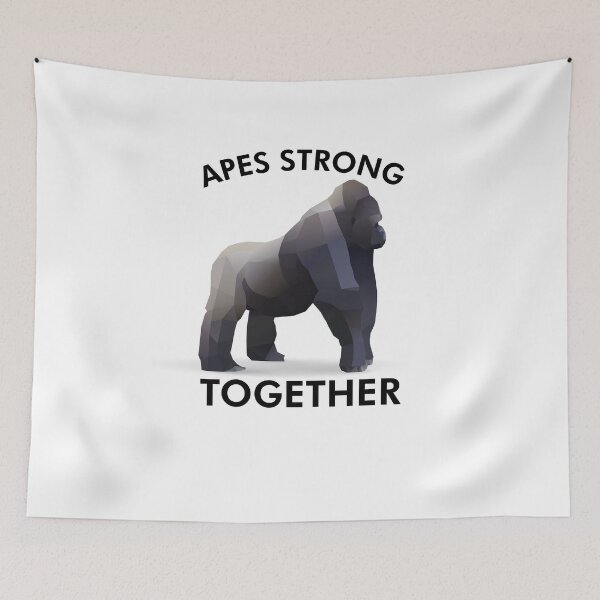 Item preview, Apes Together Strong Meme designed and sold by johnta17.