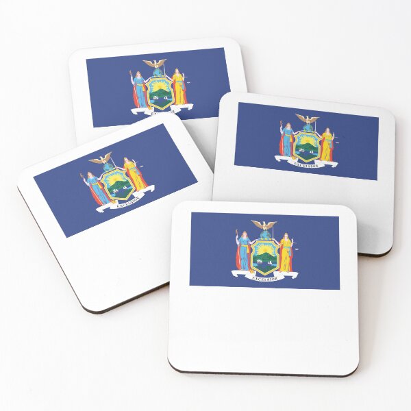 Item preview, US States Flag New York designed and sold by fungear.