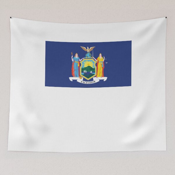 Item preview, US States Flag New York designed and sold by fungear.