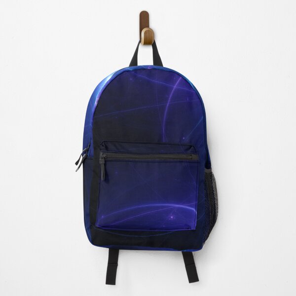 Item preview, Beautiful Abstract Pattern Of Colored Smooth Lines On A Black Background designed and sold by tatkhagata.