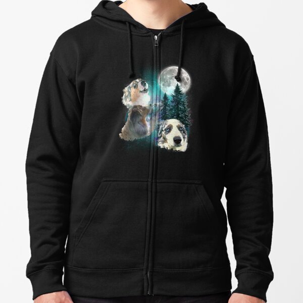 Shadow Moon Zipped Hoodie