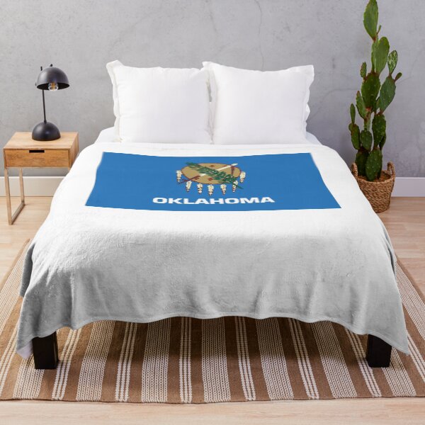 Item preview, US States Flag Oklahoma designed and sold by fungear.