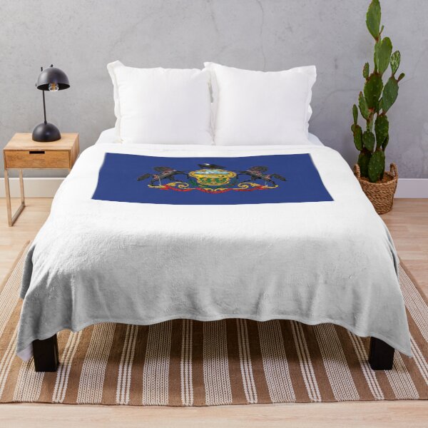 Item preview, US States Flag Pensilvania designed and sold by fungear.