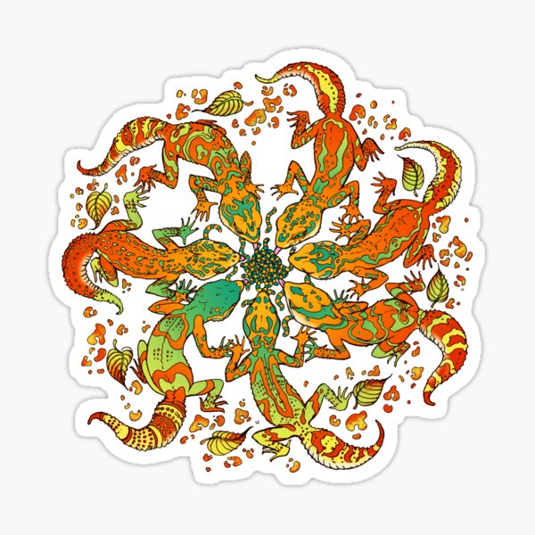 Item preview, Fresh Geckos - citrus mint designed and sold by ErrantFlame.