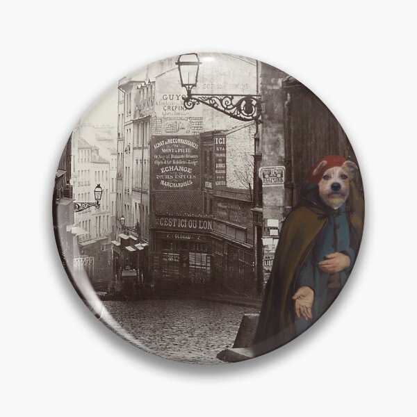 Item preview, the beggar philosopher terrier in fin de siecle Paris designed and sold by Historidography.