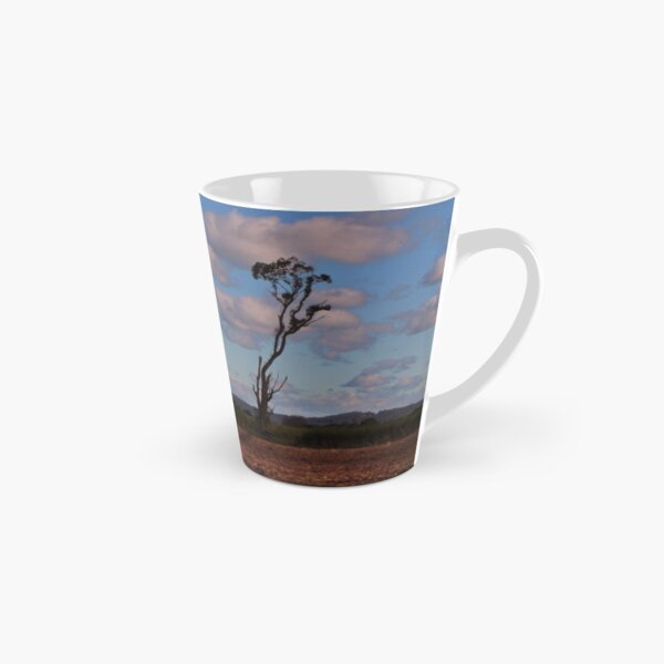 Standing alone in a cane field Tall Mug