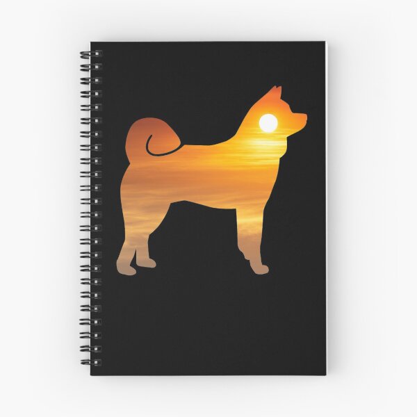 Item preview, Akita Dog Silhouette Sunrise designed and sold by alaechamlal.