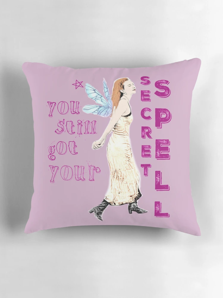Thumbnail 3 of 4, Pillow, Secret Spell designed and sold by RabbitWithFangs.