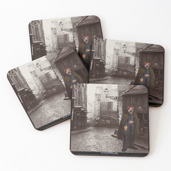 Item preview, the beggar philosopher terrier in fin de siecle Paris designed and sold by Historidography.