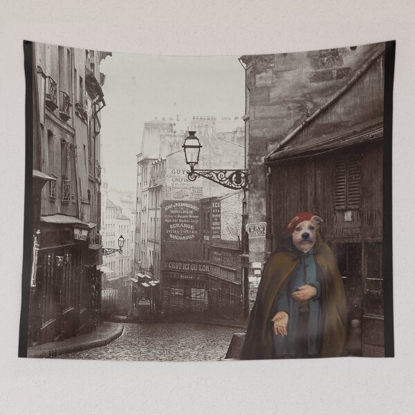Item preview, the beggar philosopher terrier in fin de siecle Paris designed and sold by Historidography.