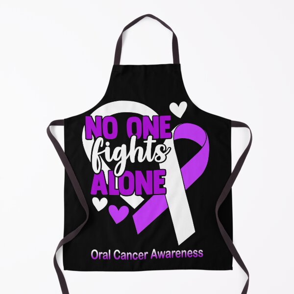 Item preview, No One Fight Alone Oral Cancer Awareness designed and sold by Sabfit.