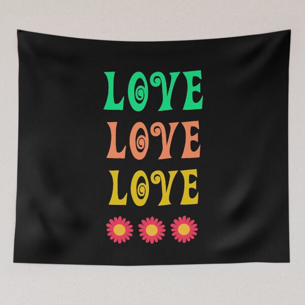 Item preview, Love Flowers Retro designed and sold by f2error.