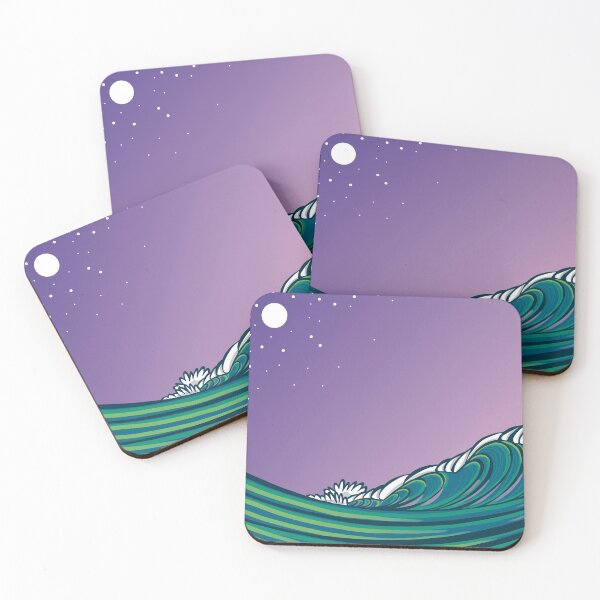 Item preview, Pale Night Surf designed and sold by CirsiumArts.