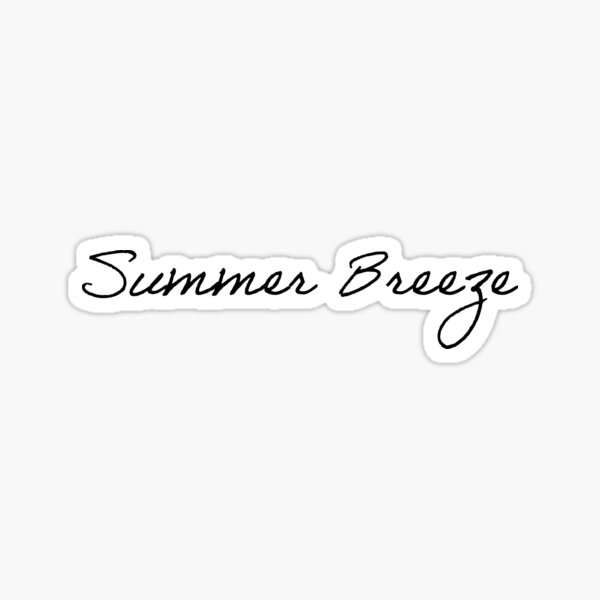 Item preview, "summer breeze" designed and sold by Feel-GoodPrints.