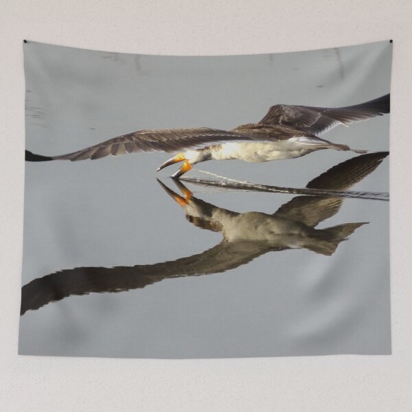 Item preview, Black Skimmer Skimming - Designed by Santimanitay & Nature to make you happy. designed and sold by santimanitay.