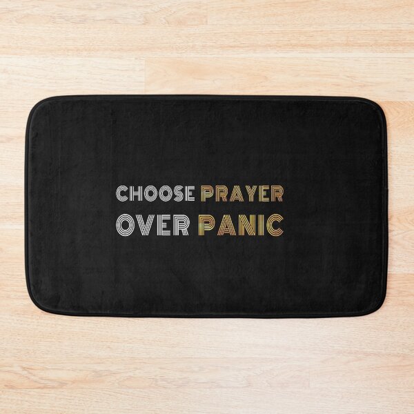 Item preview, Choose Prayer Over Panic designed and sold by AscendMerch.