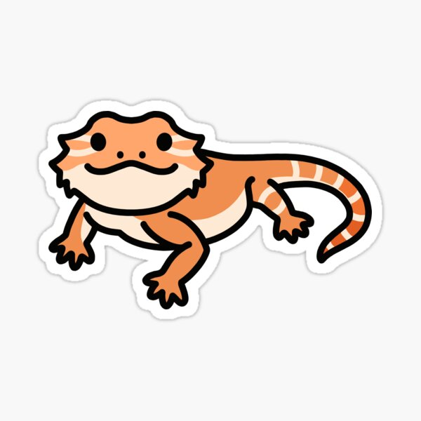 Item preview, Red Bearded Dragon designed and sold by littlemandyart.