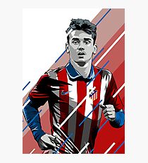Lámina fotográfica griezmann del Atlético de Madrid