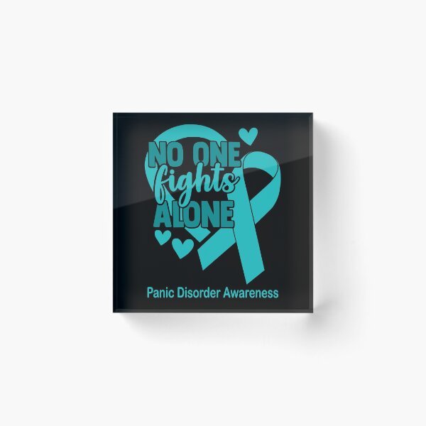 Item preview, No One Fight Alone Panic Disorder Awareness designed and sold by Sabfit.