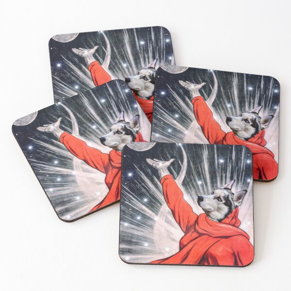 Item preview, Soviet PropaganDOG Husky to the Moon  designed and sold by Historidography.