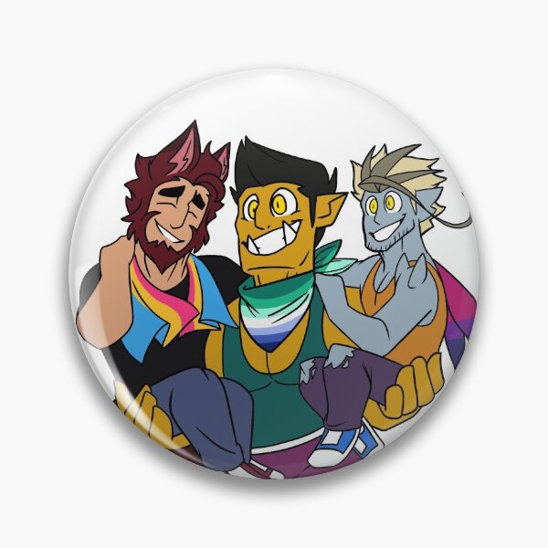 Item preview, Pride Trio designed and sold by DanTheDoodle.