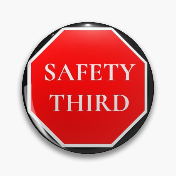 Item preview, Safety Third Street Sign designed and sold by TeesbyGinyard.