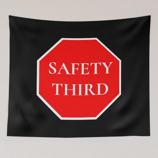 Item preview, Safety Third Street Sign designed and sold by TeesbyGinyard.