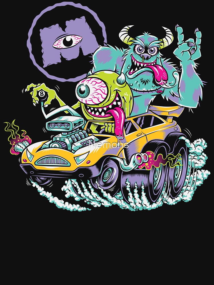 Disover Monsters Fink II Classic T-Shirt, Disney Monster Inc Halloween Shirt, Monster Inc Shirt