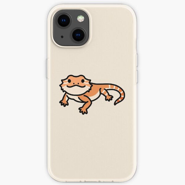 Red Bearded Dragon iPhone Soft Case