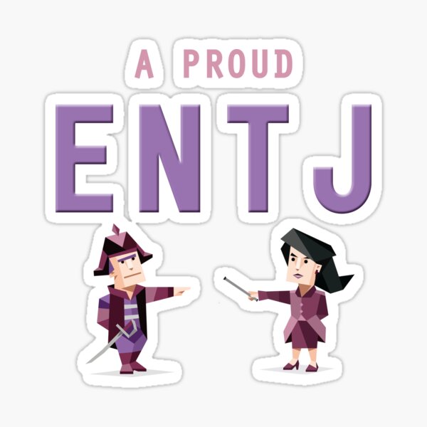 intj - mbti Sticker for Sale by verticalley