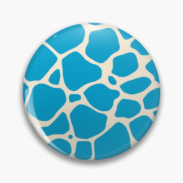 Item preview, Blue Giraffe Animal Print designed and sold by WandaStar.