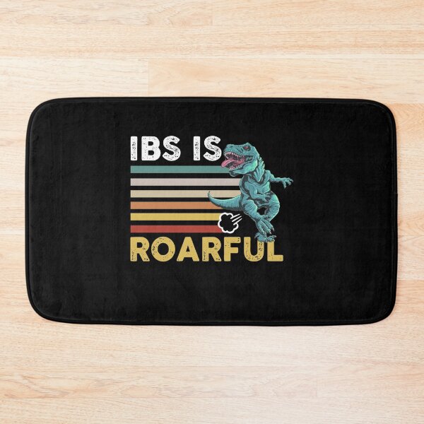 Item preview, IBS is Awful Dinosaur Roarful Funny Irritable Bowel Syndrome designed and sold by Dressed For  Duty.