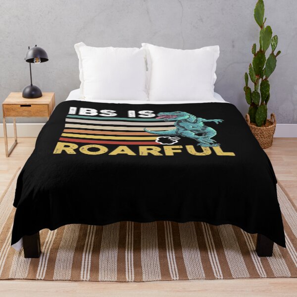 Item preview, IBS is Awful Dinosaur Roarful Funny Irritable Bowel Syndrome designed and sold by Dressed For  Duty.