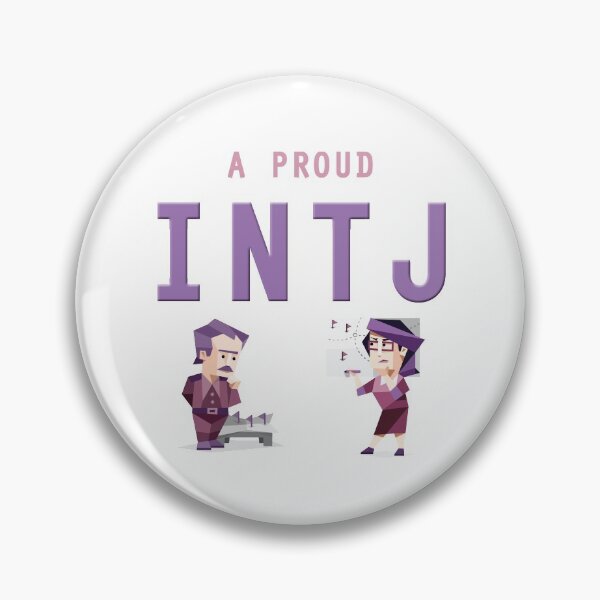 Item preview, A proud INTJ Myers–Briggs Type Indicator designed and sold by Estalon.