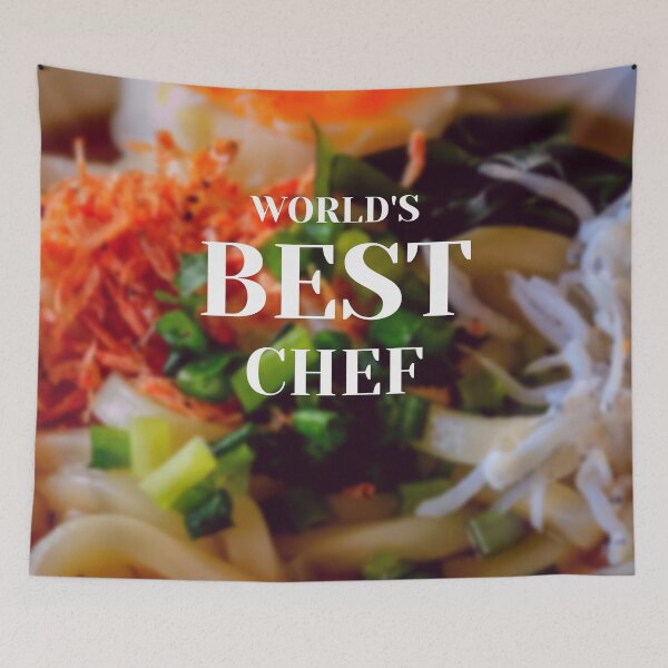 Item preview, Worlds Best Chef | Udon | Gifts for Chefs designed and sold by NerdyByDesign.
