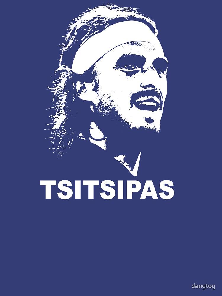 "Stefanos Tsitsipas Classic Greece Tennis Player TShirt" Tshirt by