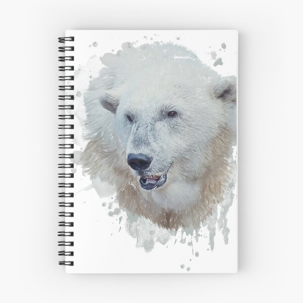 Item preview, Digital Painting of Polar Bear on white background designed and sold by svetlanna.
