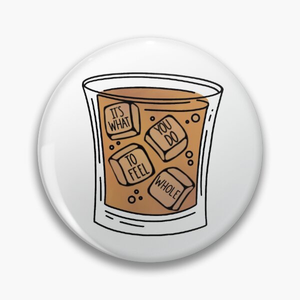 Item preview, whiskey glass - hotel etiquette  designed and sold by artbylinzi.