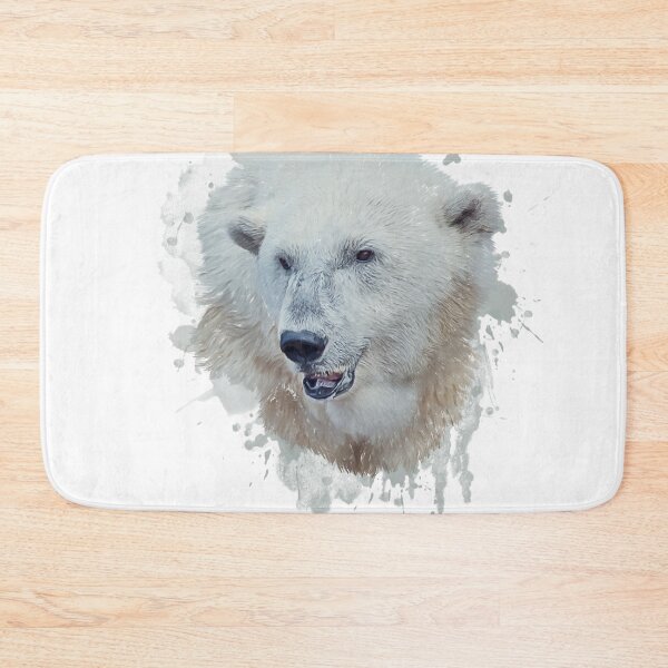 Item preview, Digital Painting of Polar Bear on white background designed and sold by svetlanna.