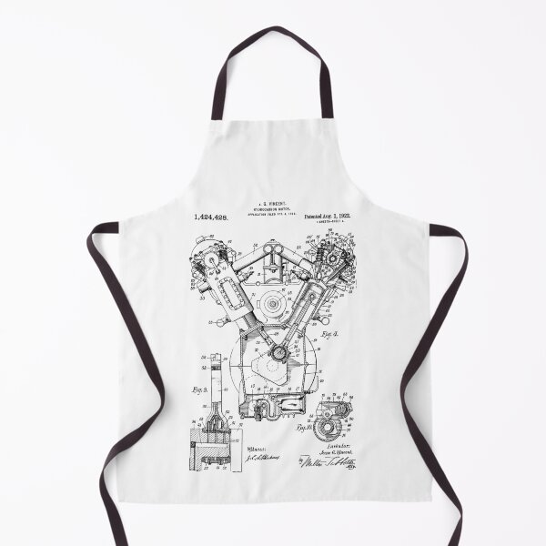 Item preview, Internal Combustion Engine Technical Patent Drawing designed and sold by RustyForks.