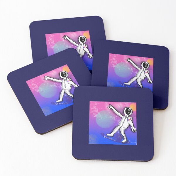 Artikelvorschau, Bunte Raumfahrer entworfen und verkauft von QueenBubbleshop.